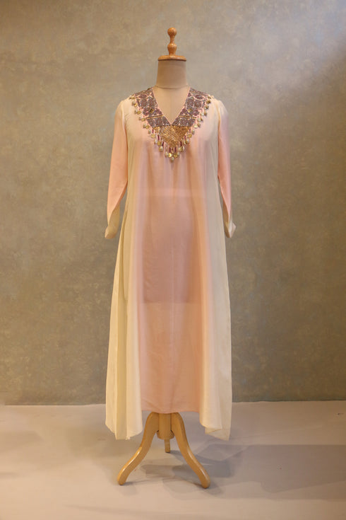 Heavy Embellished Neck Tunic